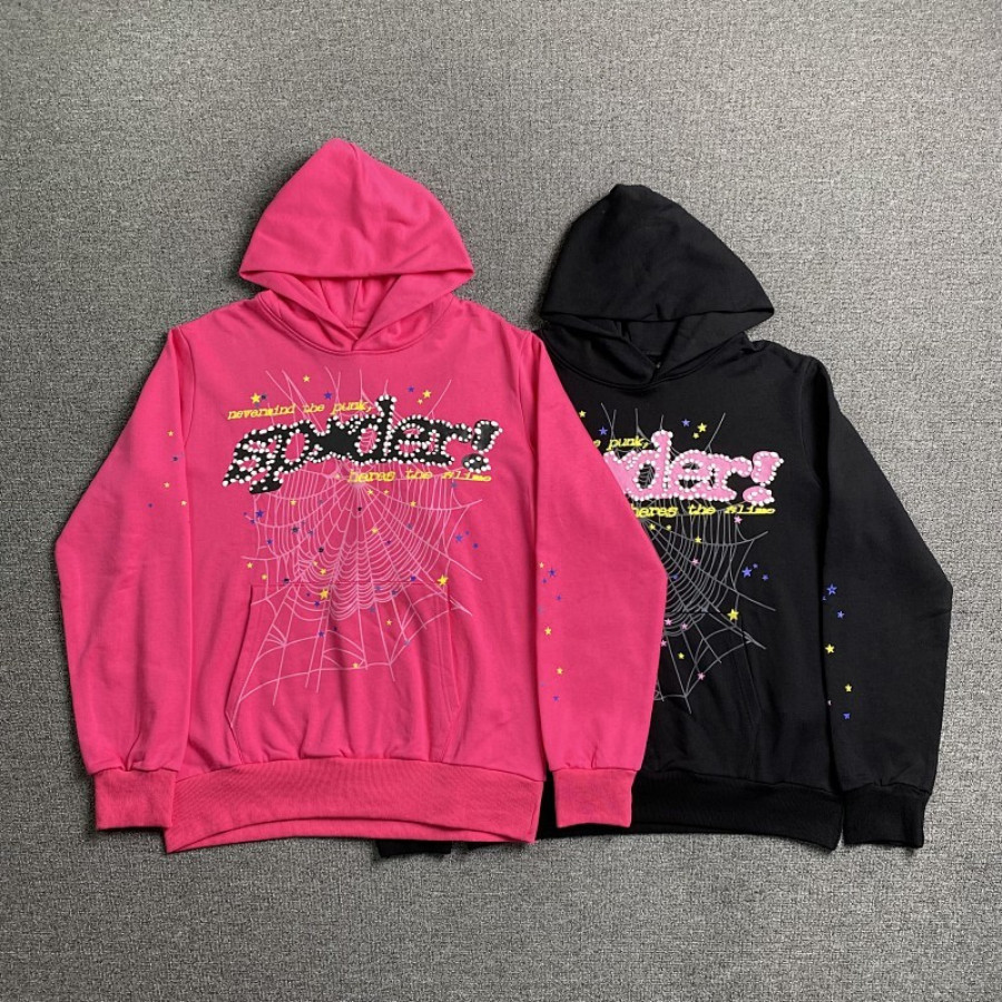 Spder Pink V Hoodie Spder Pink V Hoodie
