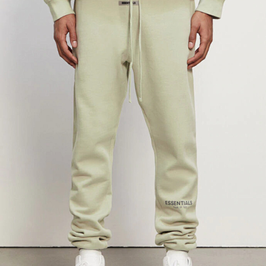FEAR OF GOD ESSENTIALS FOG LOGO PANTS FEAR OF GOD ESSENTIALS FOG LOGO PANTS