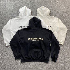 FOG FEAR OF GOD ESSENTIALS fleece hoodie FOG FEAR OF GOD ESSENTIALS fleece hoodie