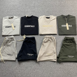FOG Fear Of God ESSENTIALS T-shirt Shorts FOG Fear Of God ESSENTIALS T-shirt Shorts