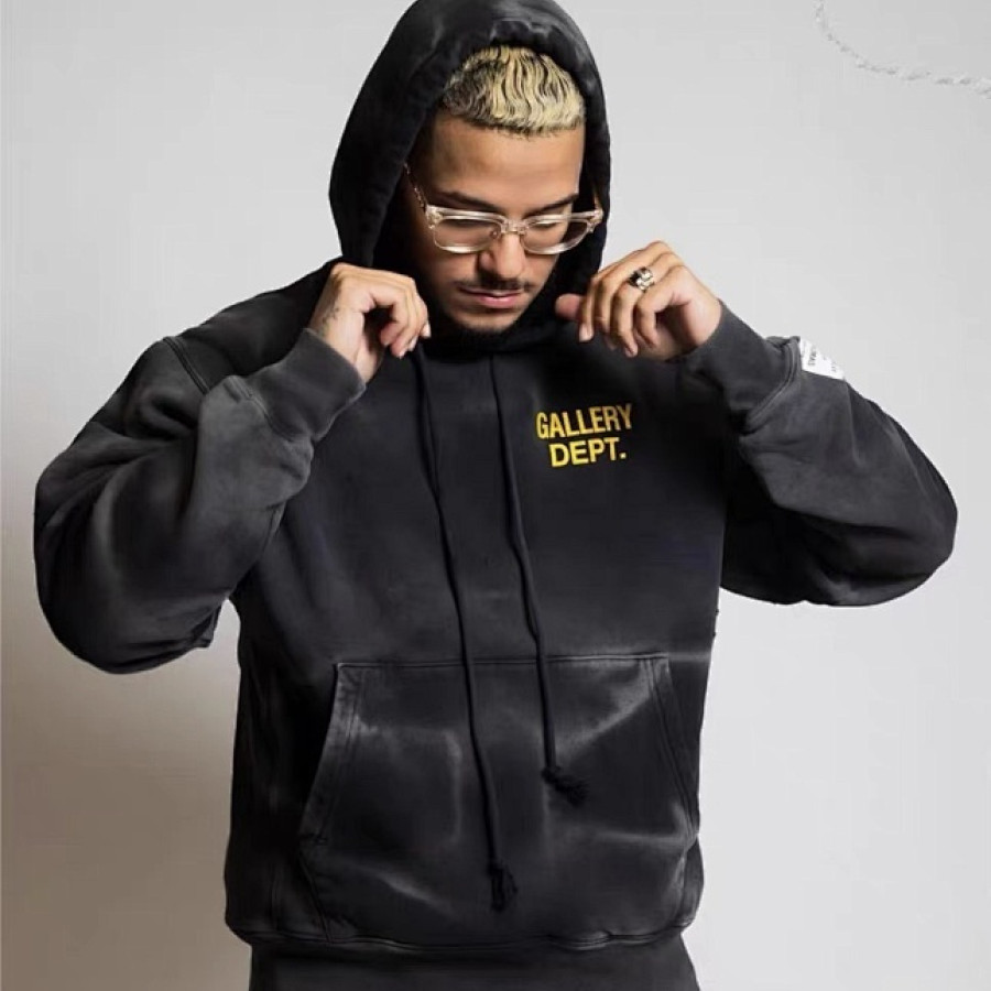 GALLERY DEPT. SUNFADED SOUVENIR LOGO HOODIE