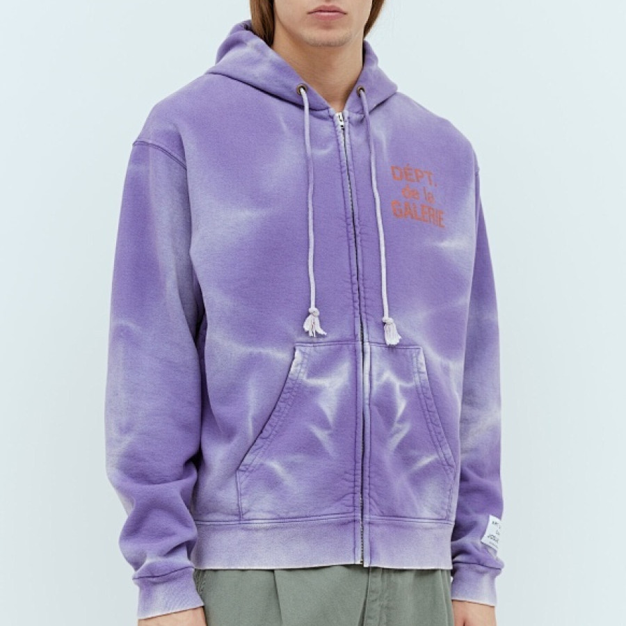 GALLERY DEPT. FRENCH ZIP HOODIE GALLERY DEPT. FRENCH ZIP HOODIE