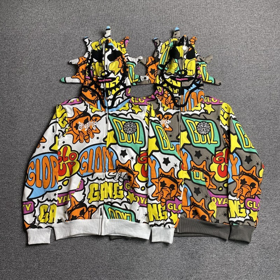 Glo Gang The Glory Full Zip Hoodie Glo Gang The Glory Full Zip Hoodie