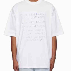 Vetements T-shirt Vetements T-shirt