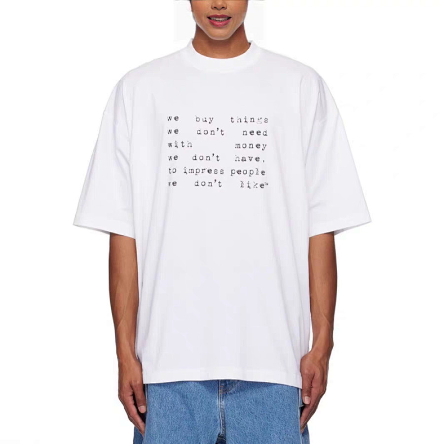 Vetements T-shirt Vetements T-shirt