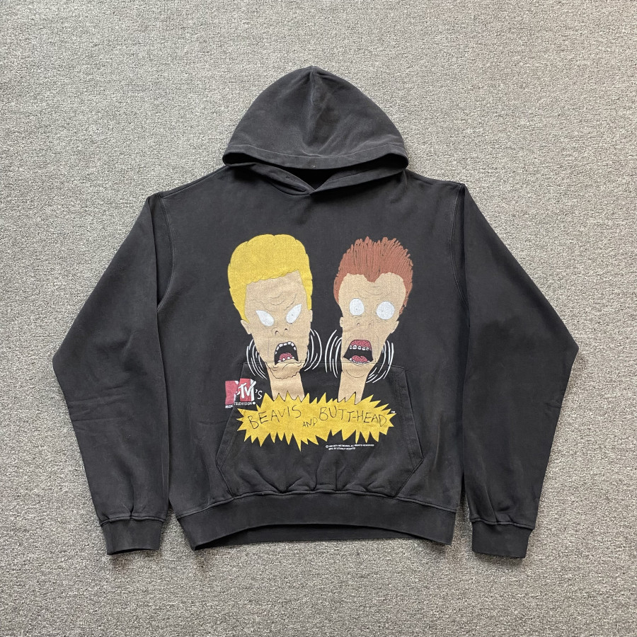 VINTAGE MTV "BEAVIS AND BUTTHEAD" HOODIE VINTAGE MTV "BEAVIS AND BUTTHEAD" HOODIE
