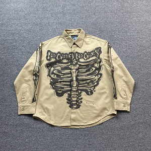 Hellstar Airbrushed Bones Longsleeve T-shirt Hellstar Airbrushed Bones Longsleeve T-shirt